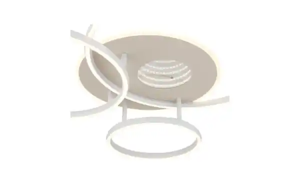 Bild 2 von LED-Deckenleuchte Invertina, sandfarbig, inkl. Fernbedienung