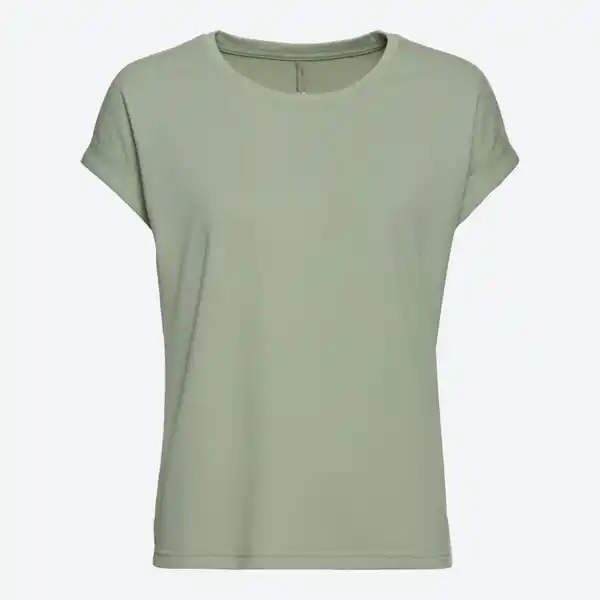 Bild 2 von Damen-T-Shirt mit überschnittenen Ärmeln