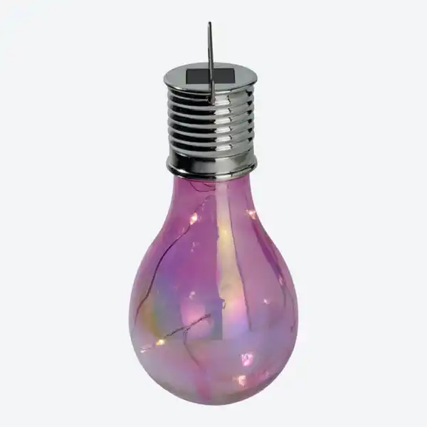 Bild 4 von Solar-Glühbirne mit Holo-Effekt, Ø ca. 7,5 cm