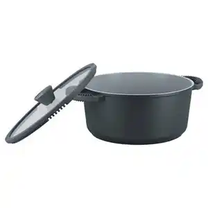 CROFTON Aluguss-Topf, 28 cm, Anthrazit