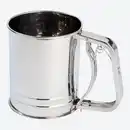 Bild 1 von Mehl- und Puderzuckersieb aus Edelstahl, ca. 9,5x15,5x13 cm