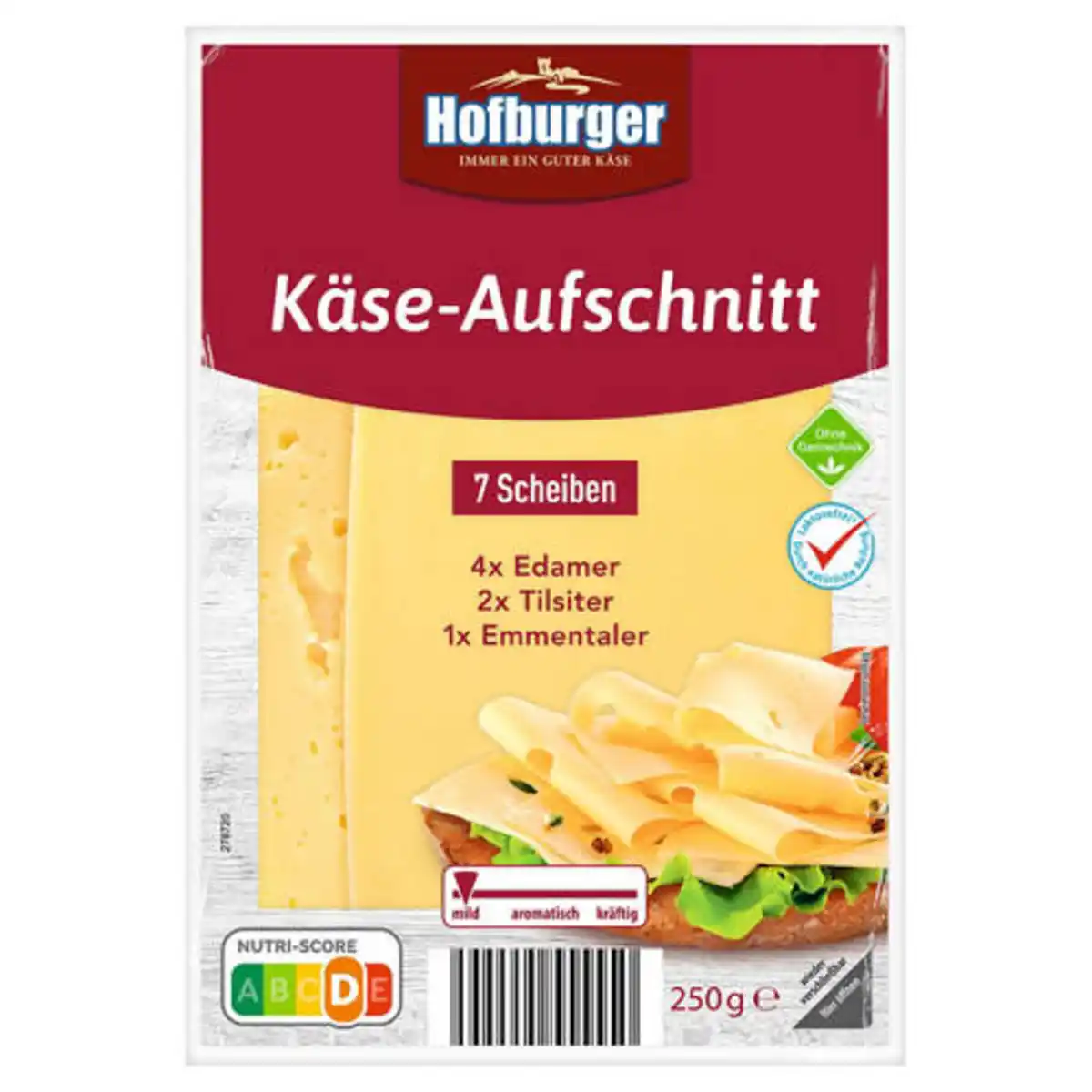 Bild 1 von HOFBURGER Käse-Aufschnitt 250 g