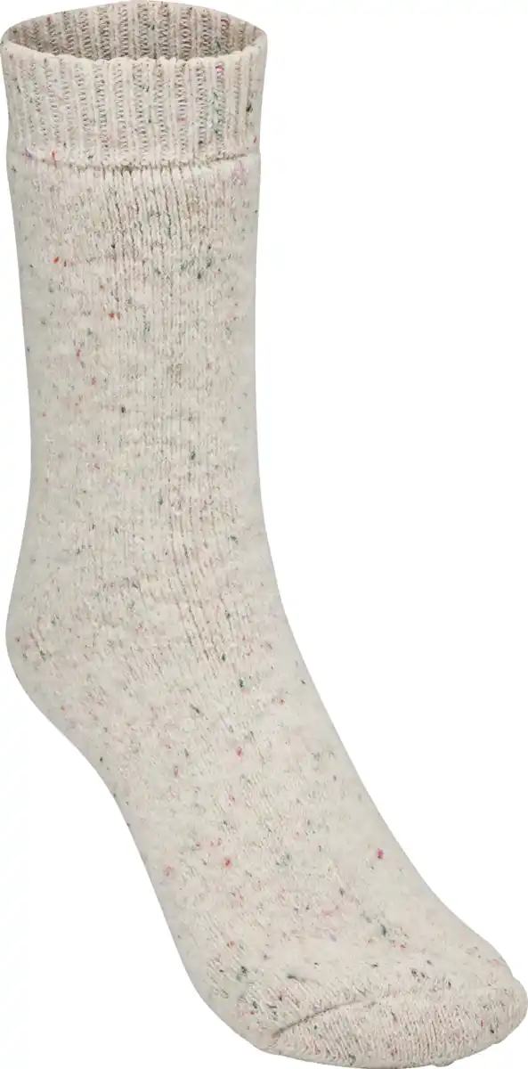 Bild 2 von under2wear Kuschelsocke mit Wolle rosa Multi Gr. 35/38