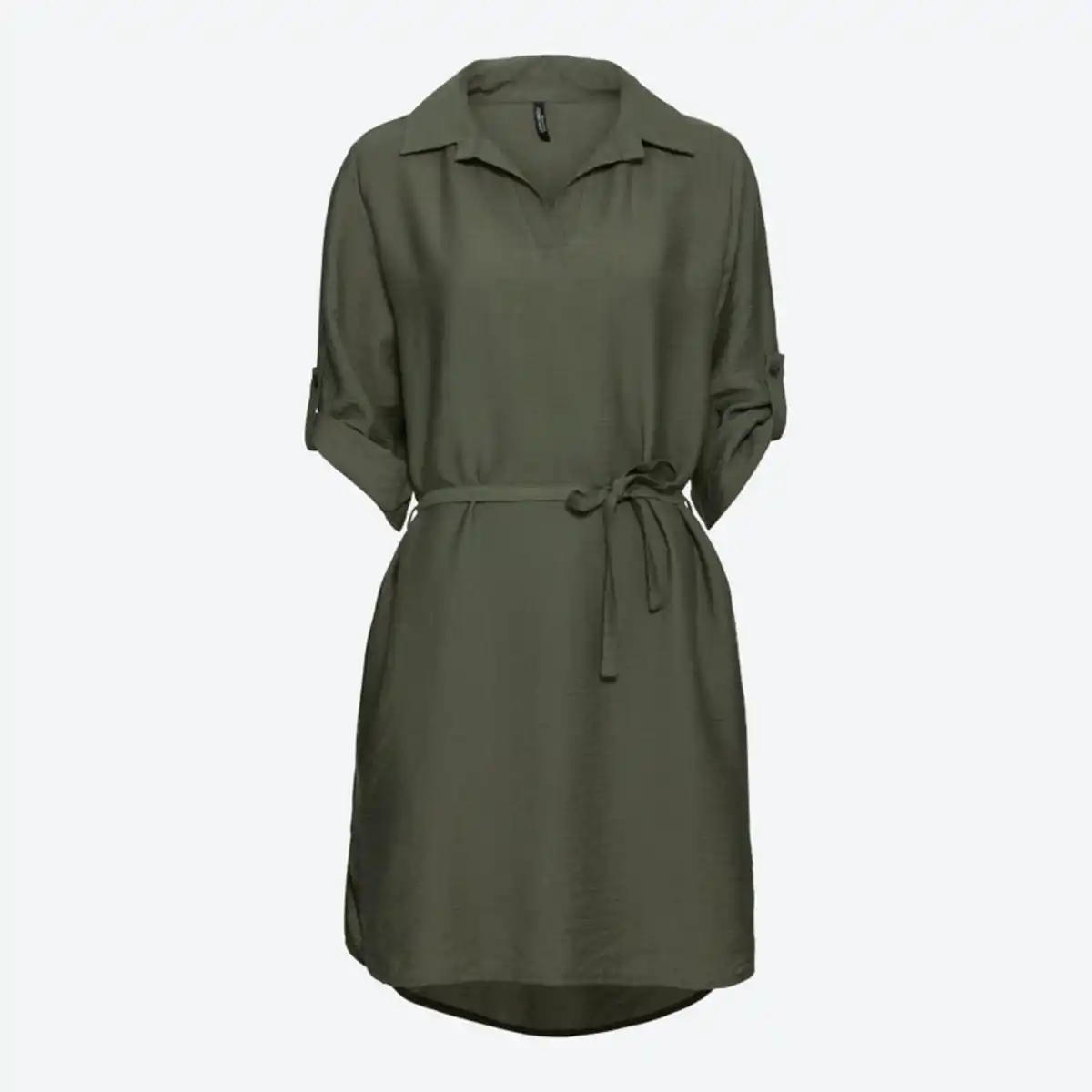 Bild 2 von Damen-Kleid mit V-Ausschnitt und Gürtel