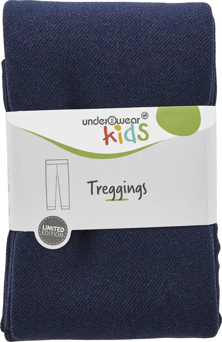 Bild 1 von under2wear kids Treggings Jeans/Flausch Gr. 122/128