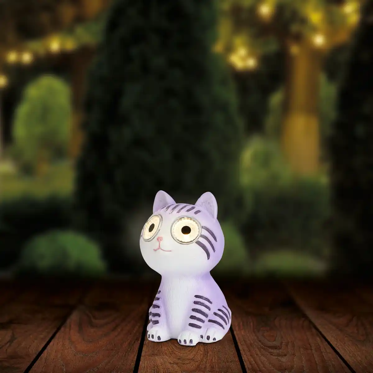 Bild 1 von Solar-Tierfigur mit Leuchtaugen, Höhe ca. 13 cm