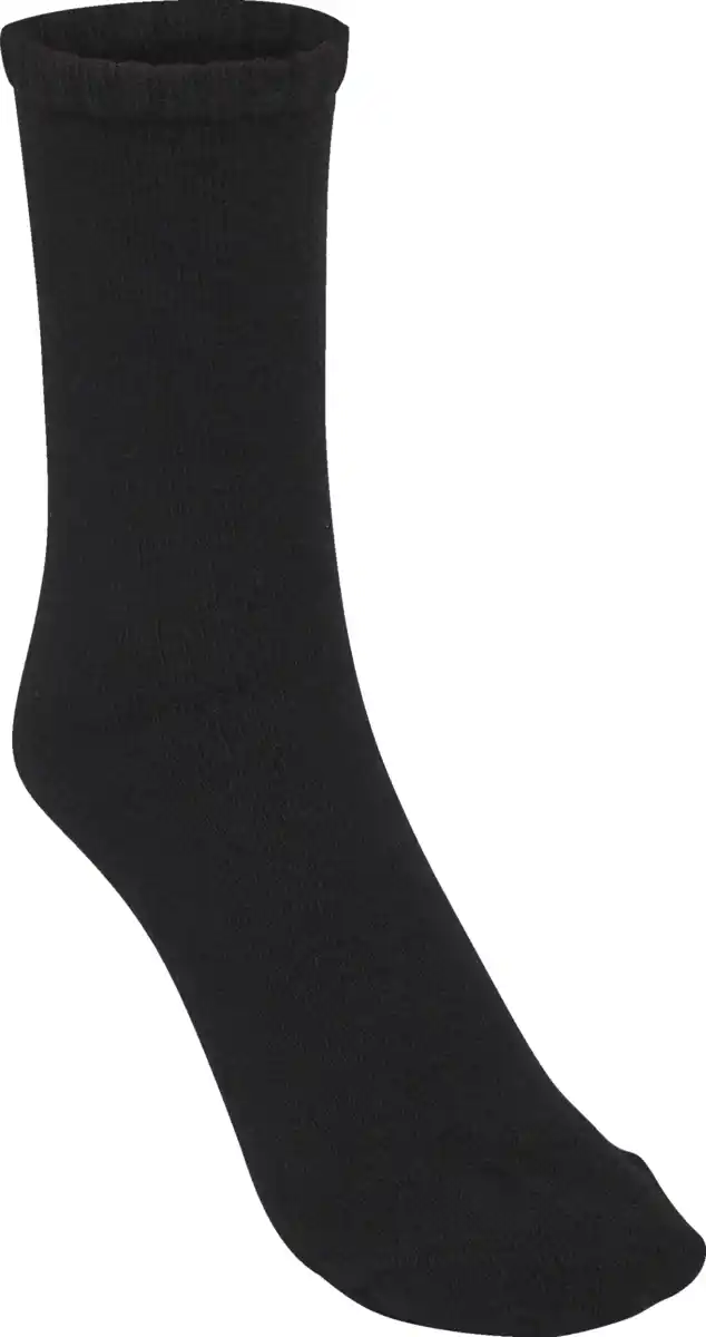 Bild 2 von under2wear Feine Kashmir Socke Uni schwarz Gr. 35/38