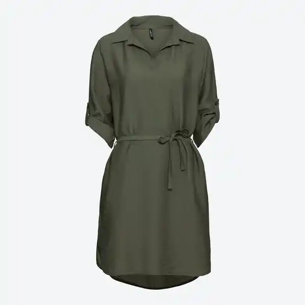 Bild 3 von Damen-Kleid mit V-Ausschnitt und Gürtel