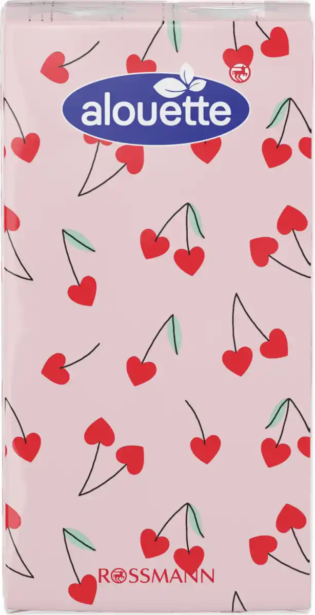 Bild 2 von alouette Bistro-Serviette Herzkirschen