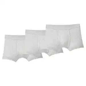 UP2FASHION BASICS Herren Retropants 3er-Pack, M, Grau/Melange