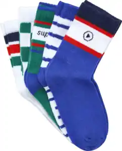 IDEENWELT Kinder-Socken 5er-Set Größe: 27/30