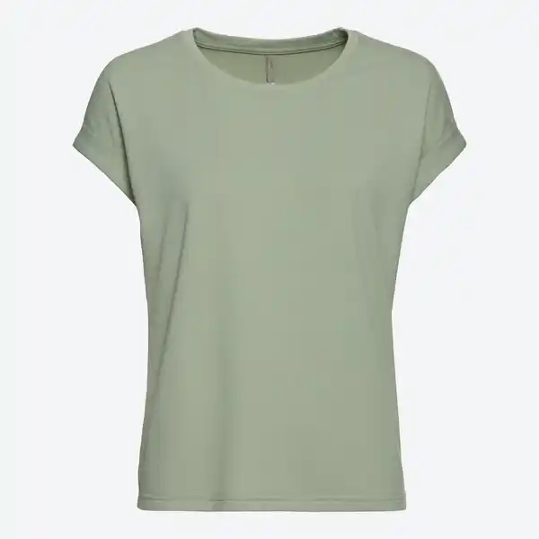 Bild 3 von Damen-T-Shirt mit überschnittenen Ärmeln