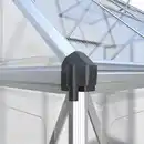 Bild 3 von Crystal Plus Aluminium Gewächshaus, ca. 480 x 182 x 208 cm - Silber