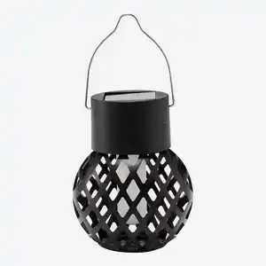 Solar-Minilaterne mit Flammeneffekt, Ø ca. 7 cm