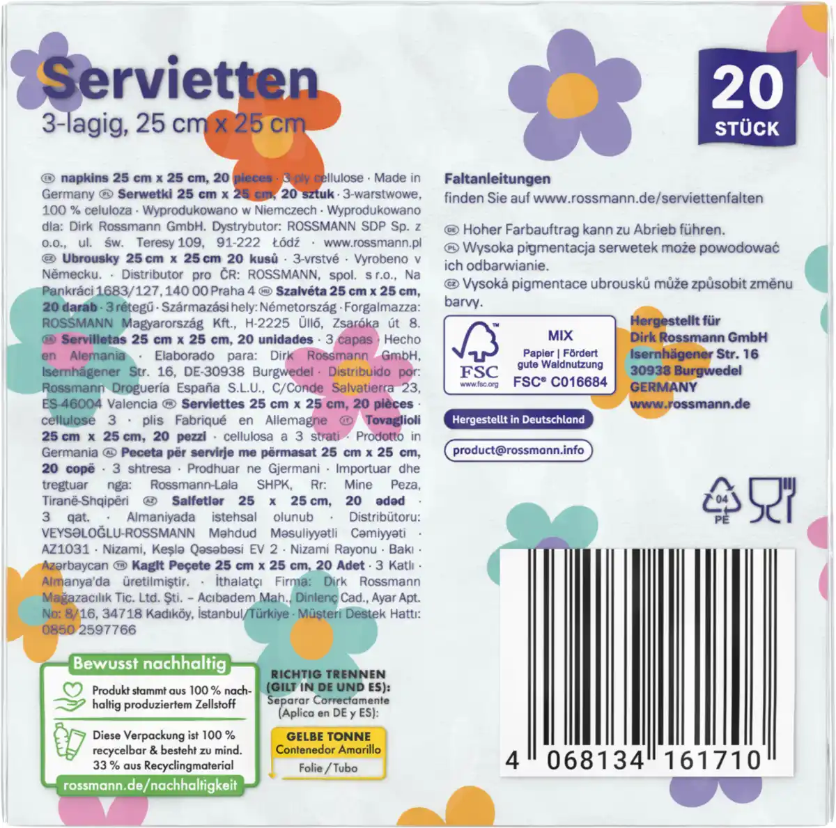 Bild 3 von alouette Cocktail-Serviette Dackel