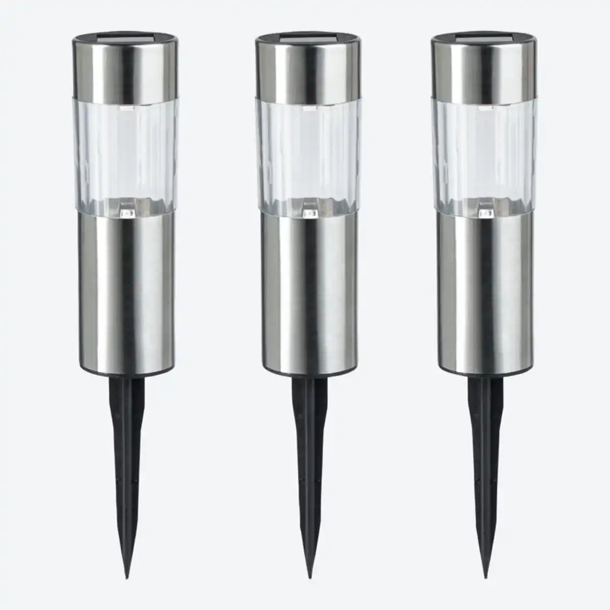 Bild 4 von Solarstecker aus Edelstahl, 3er-Pack, Ø ca. 4,5 cm