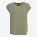 Bild 1 von Damen-T-Shirt mit überschnittenen Ärmeln