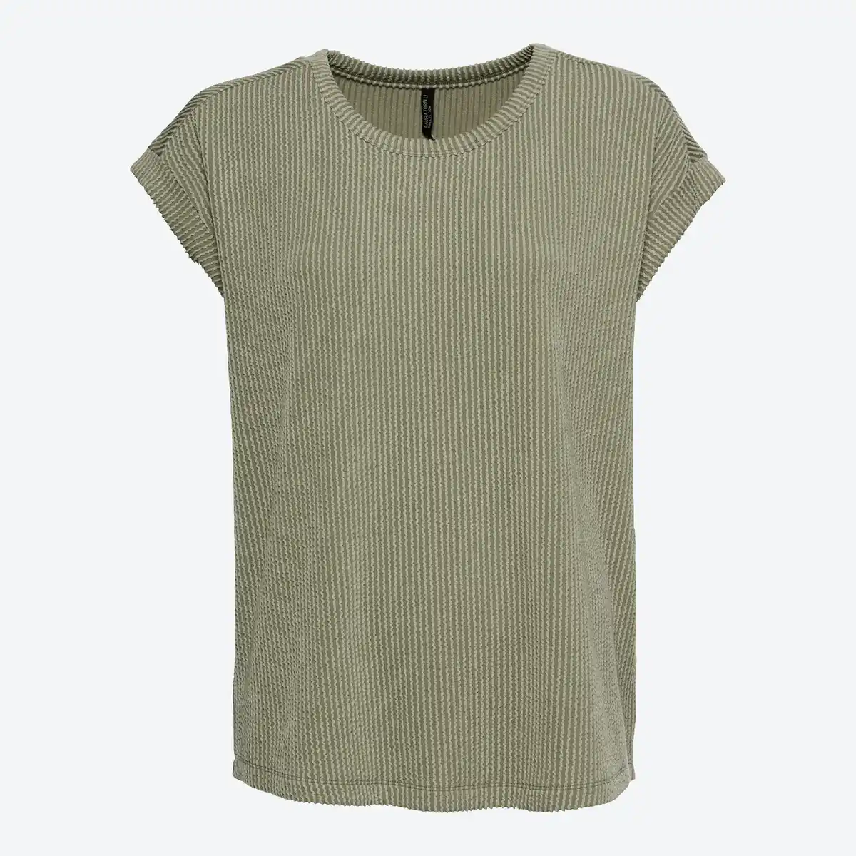 Bild 1 von Damen-T-Shirt mit überschnittenen Ärmeln