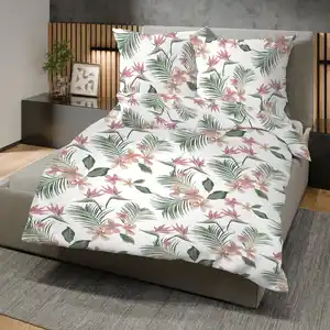 Mikrofaser-Bettwäsche-Garnitur in pflegeleichter Qualität