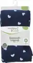 Bild 1 von under2wear kids Leggings Jersey Baumwolle navy Herz Gr. 122/128