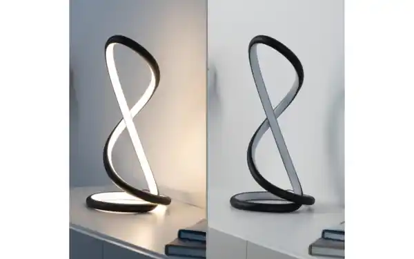 Bild 4 von LED-Tischleuchte Twist, schwarz, inkl. Dimmfunktion