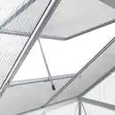 Bild 4 von Crystal Plus Aluminium Gewächshaus, ca. 480 x 182 x 208 cm - Silber