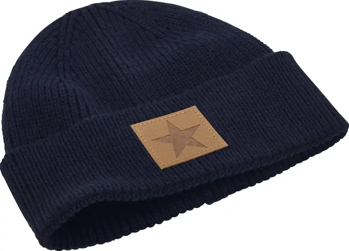 Bild 2 von under2wear kids Strick-Mütze Dunkelblau Junge
