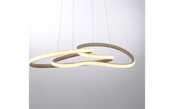 Bild 4 von LED-Pendelleuchte Twist, sandfarbig, inkl. Memoryfunktion