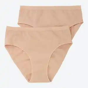 Damen-Rioslip mit hohem Baumwollanteil, 2er-Pack