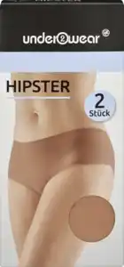 under2wear Hipster Doppelpack Seamless karamell Gr. L