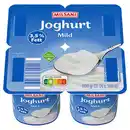 Bild 1 von MILSANI Joghurt 3,5 % Fett 4 x 150 g, milder Naturjoghurt