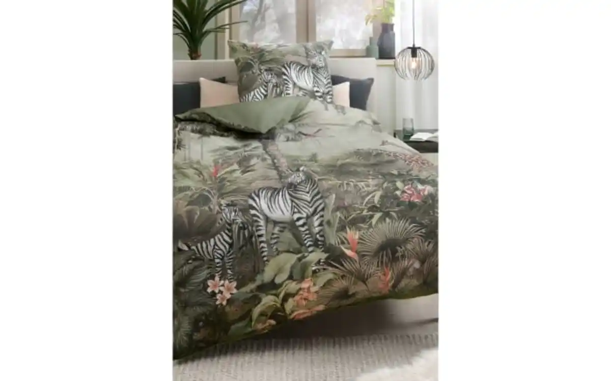 Bild 3 von Satin Wendebettwäsche Dakota, mehrfarbig, 135 x 200 cm