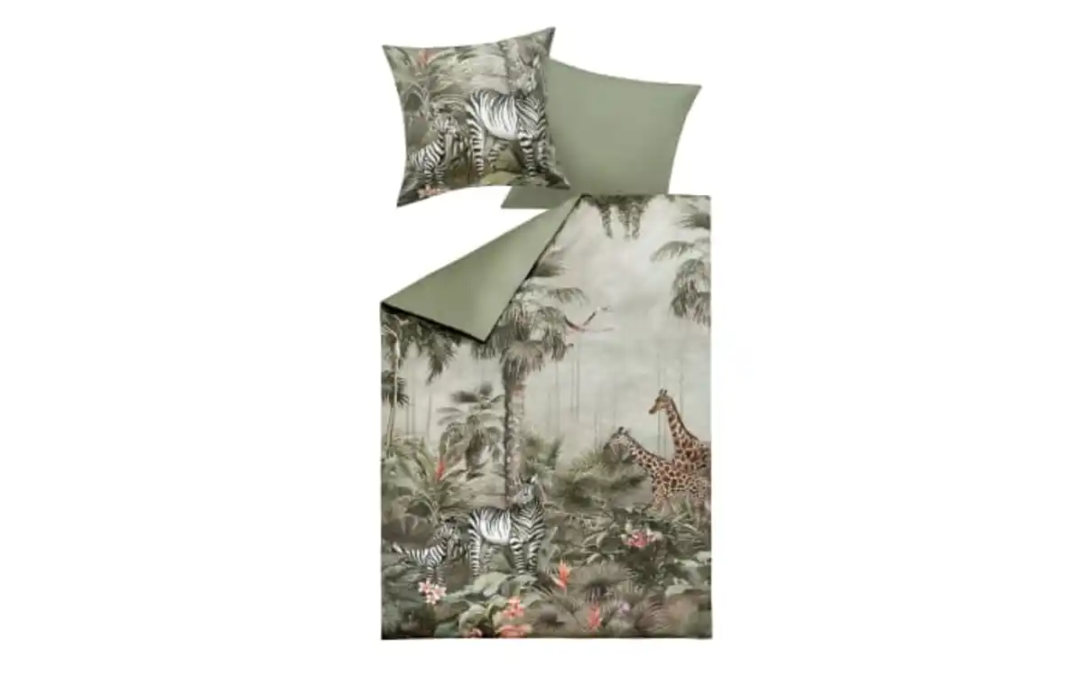 Bild 1 von Satin Wendebettwäsche Dakota, mehrfarbig, 135 x 200 cm