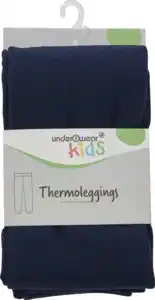 under2wear kids Thermoleggings navy Unisex Gr. 110/116