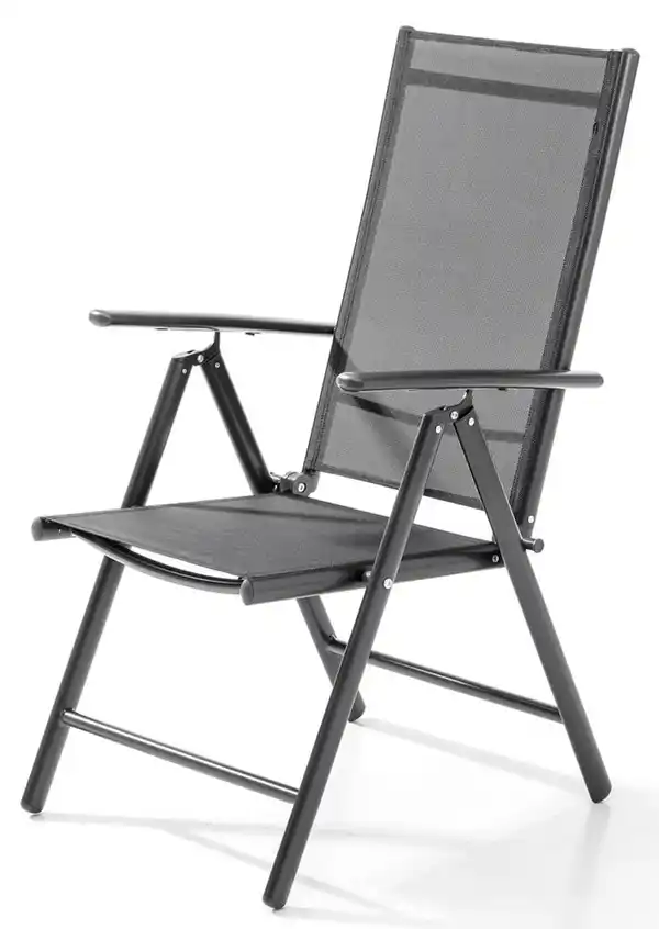 Bild 3 von Aluminium-Sitzgruppe 7tlg. klappbar - Anthrazit