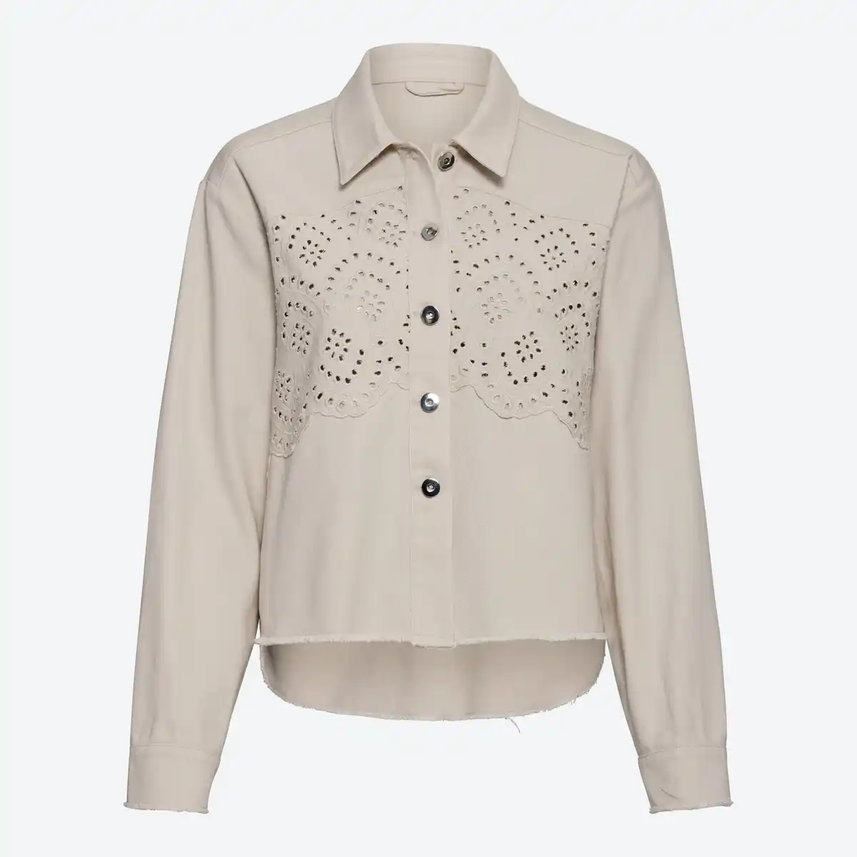 Bild 3 von Damen-Jacke mit Broderie-Anglaise-Einsatz