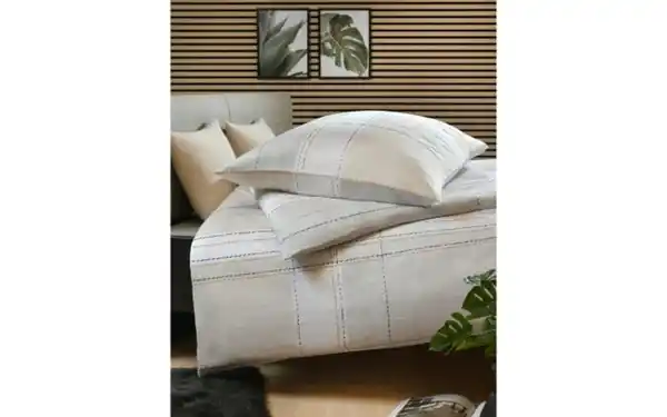 Bild 2 von Bettwäsche Valeria, grau/gelb, 135 x 200 cm