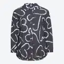 Bild 2 von Damen-Langarm-Bluse mit Herz-Muster, große Größen