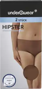 under2wear Hipster Doppelpack Seamless karamell Gr. S