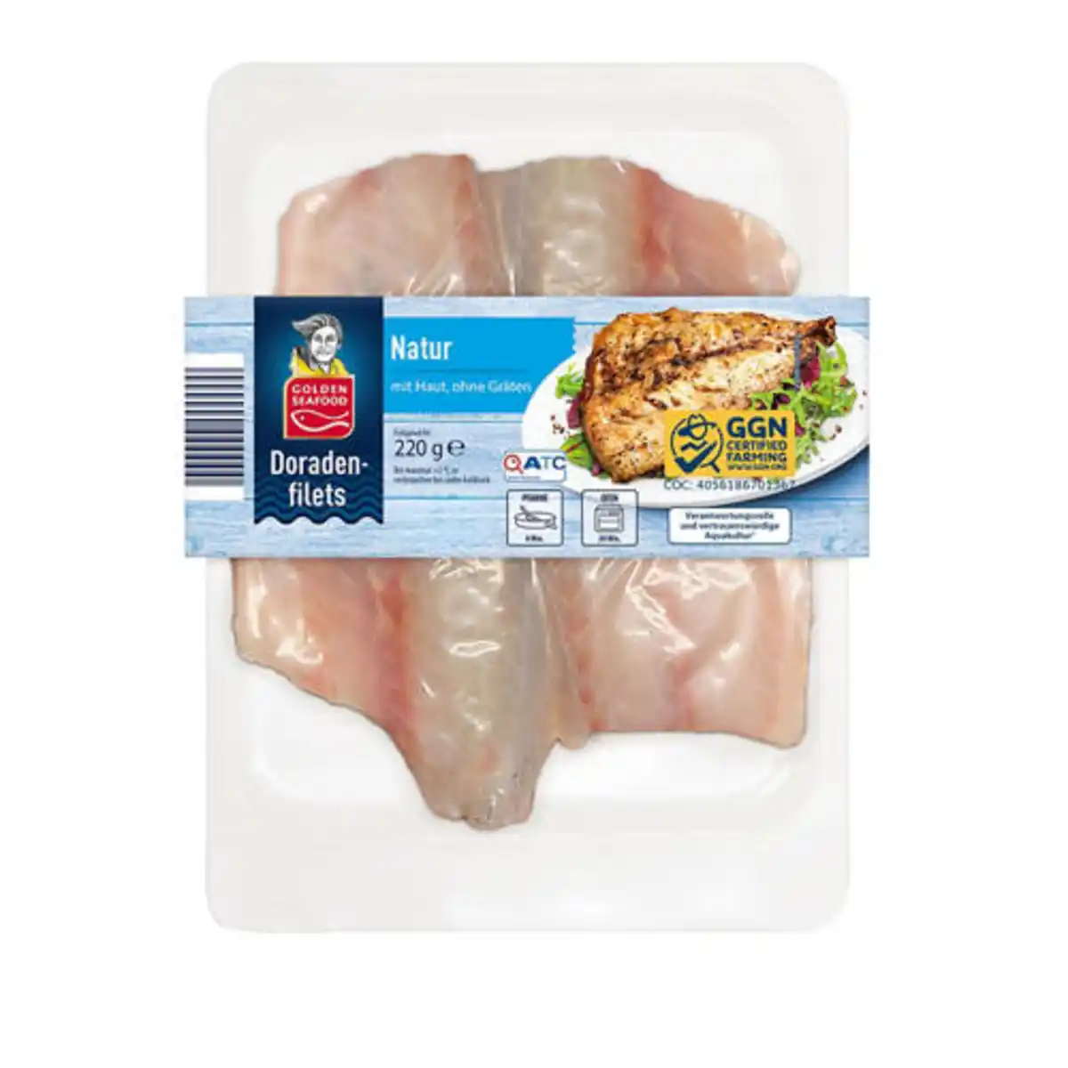 Bild 1 von GOLDEN SEAFOOD Doradenfilet 220 g