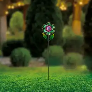 Solar-Stab "Blume", ca. 90 cm