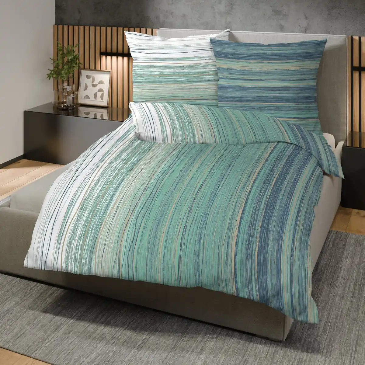 Bild 1 von Mikrofaser-Bettwäsche-Garnitur in pflegeleichter Qualität