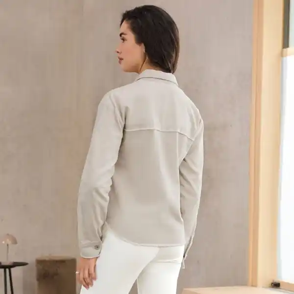 Bild 4 von Damen-Jacke mit Broderie-Anglaise-Einsatz