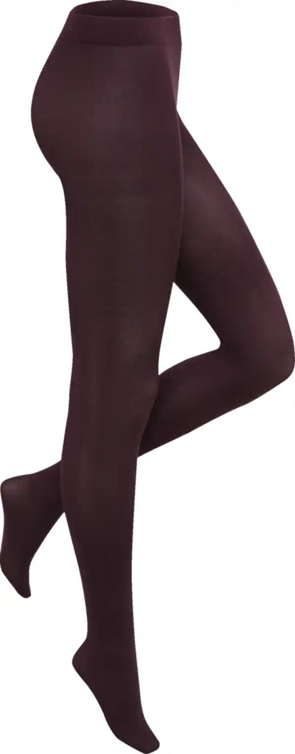 Bild 2 von under2wear 50den Mikro Velvettouch Strumpfhose Plum Gr. L (44/46)