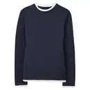 Bild 1 von UP2FASHION WOMEN Damen 2-in-1-Pullover, Marine, S 36/38