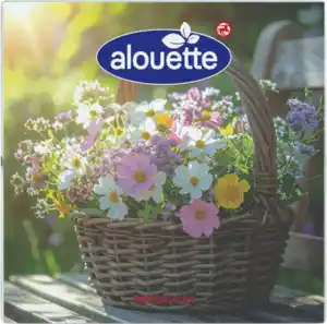 alouette Serviette Blumenkorb