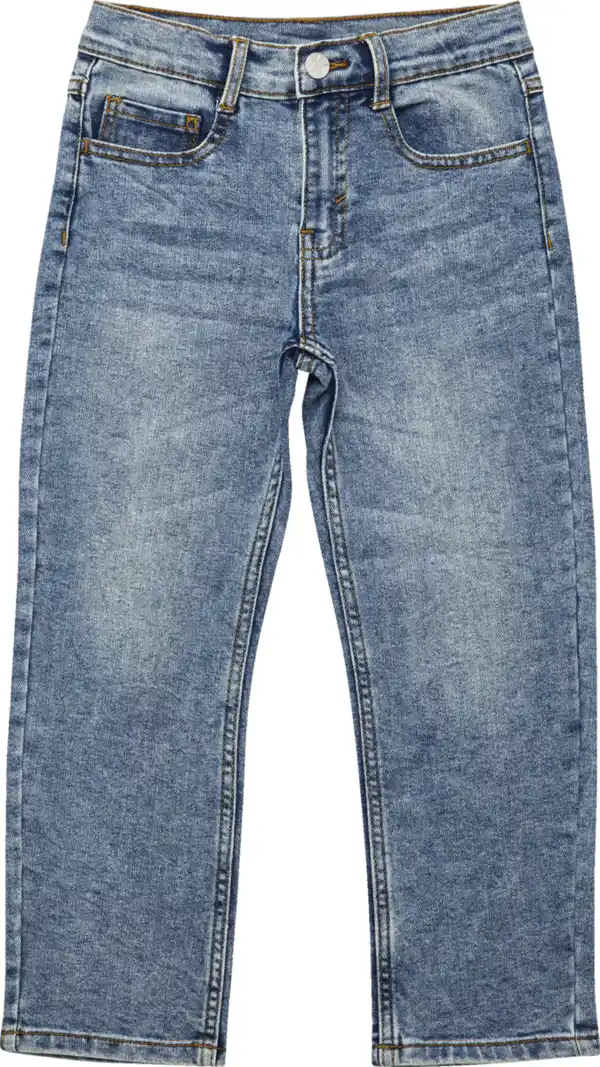 Bild 2 von IDEENWELT Kinder-Jeanshose Blau Größe: 134/140