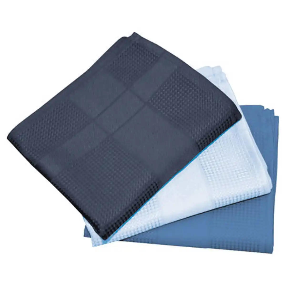 Bild 1 von CROFTON Mikrofaser Geschirrtuch, 3er-Pack, Blau