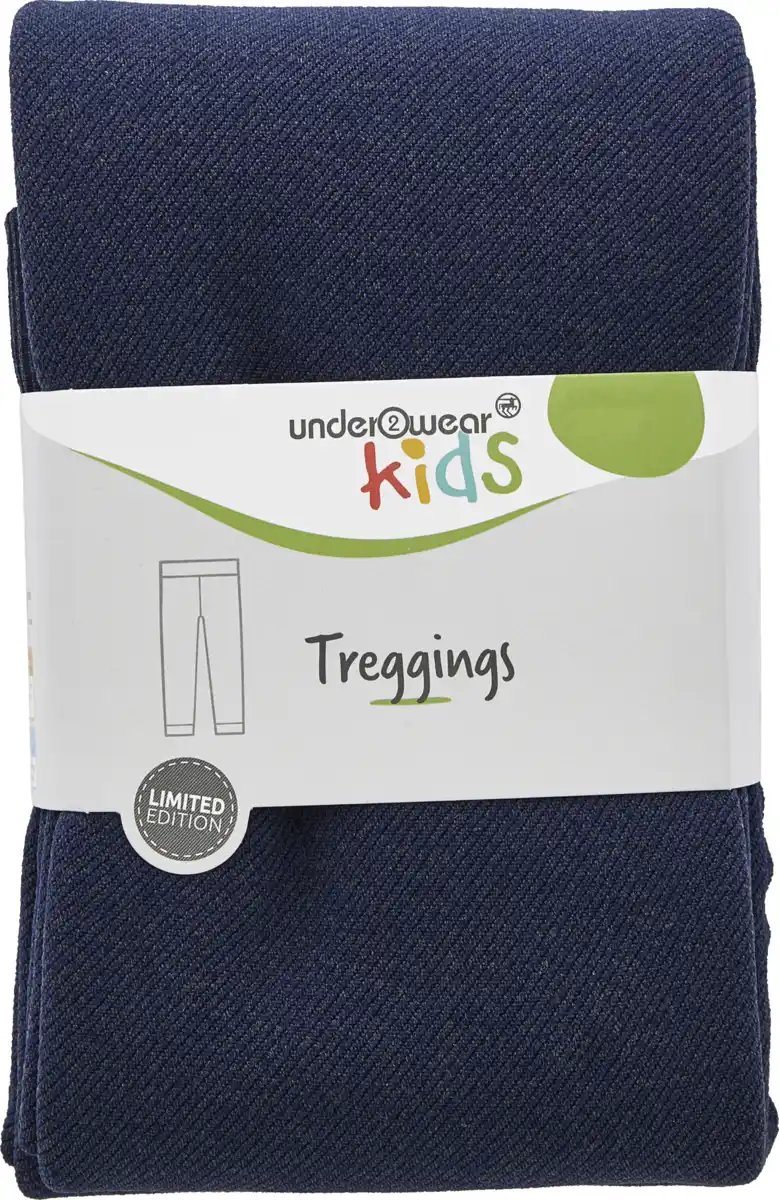 Bild 1 von under2wear kids Treggings Jeans/Flausch Gr. 134/140