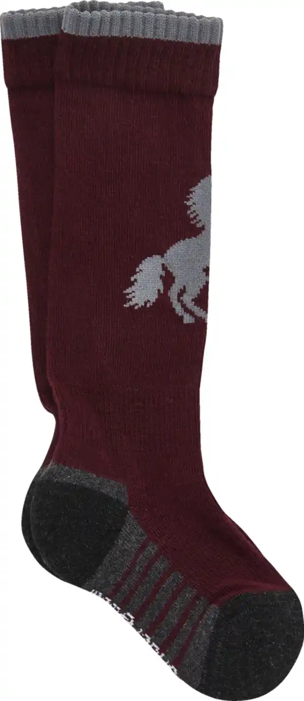 Bild 2 von under2wear kids Kniestrumpf mit Wolle Pferd beere Gr. 27/30